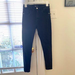ZARA high rise skinny jeans